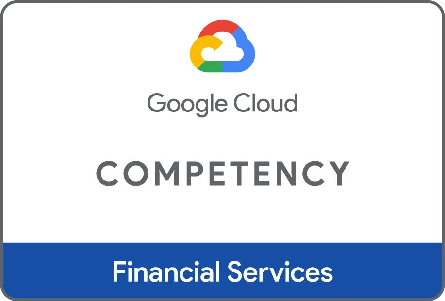 Google Cloud Financial Services Competency badge