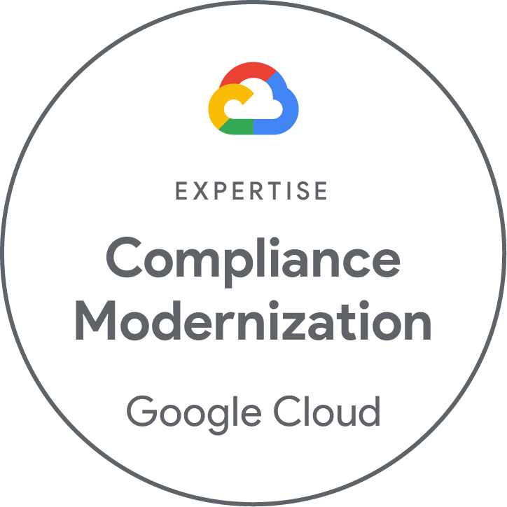 Google Cloud Compliance Modernization Expertise badge