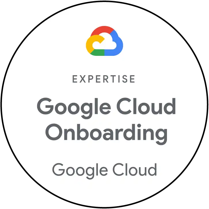 Google Cloud Onboarding Expertise badge