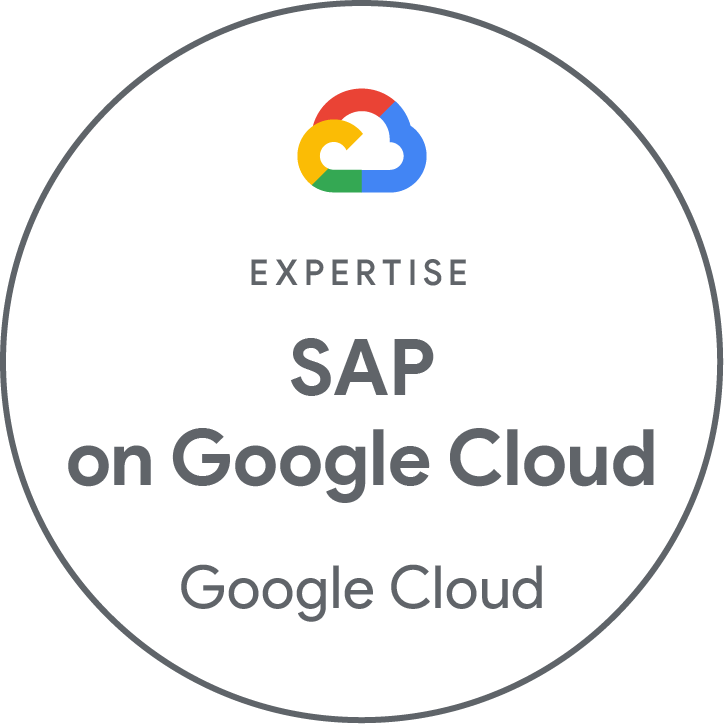 Google Cloud SAP Expertise badge