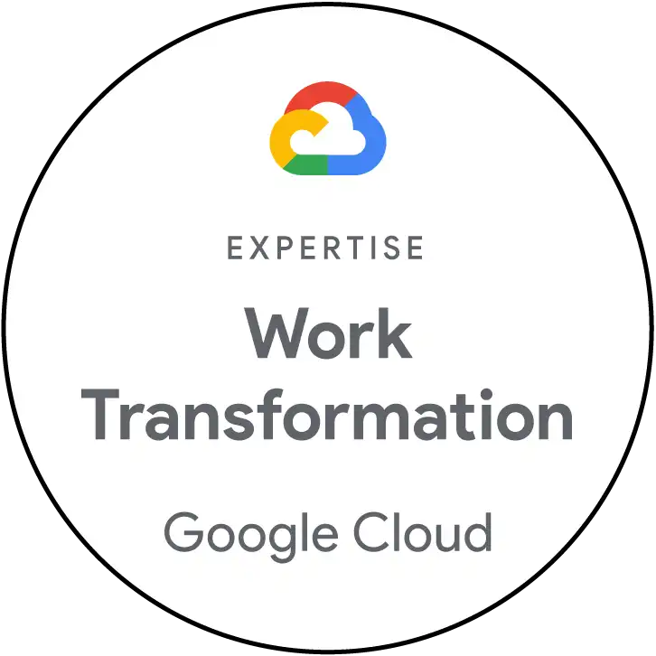 Google Cloud Work Transformation Expertise badge