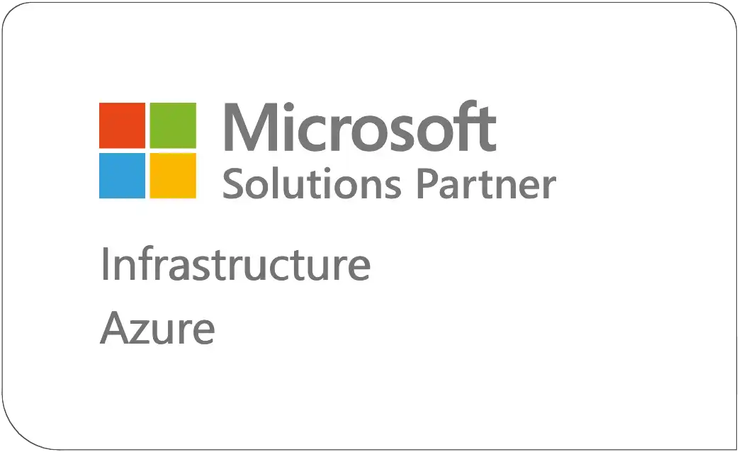 MS Solution Partner Infrastructure status bagde