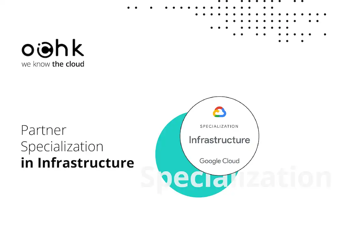 OChK z kolejną specjalizacją Google Cloud: Infrastructure - Services