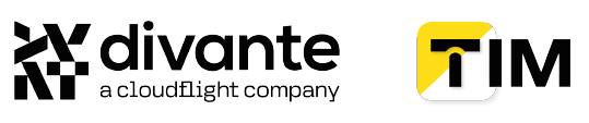 Logo Divante i TIM