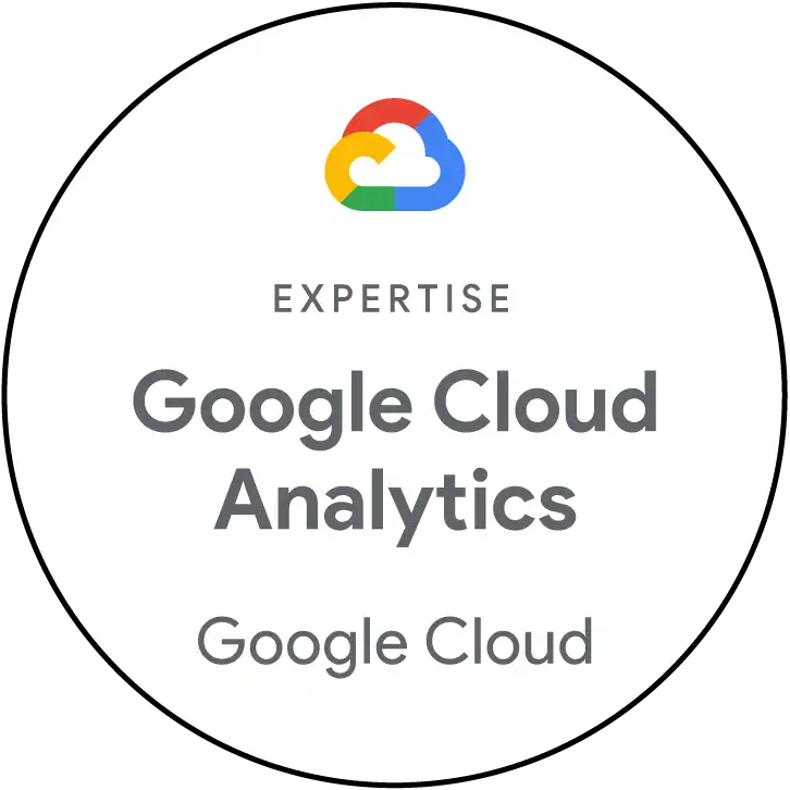 Google Cloud Analytics Expertise badge