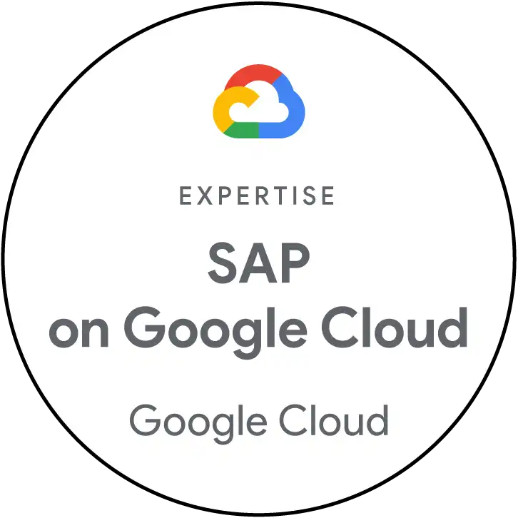 Google Cloud SAP Expertise badge